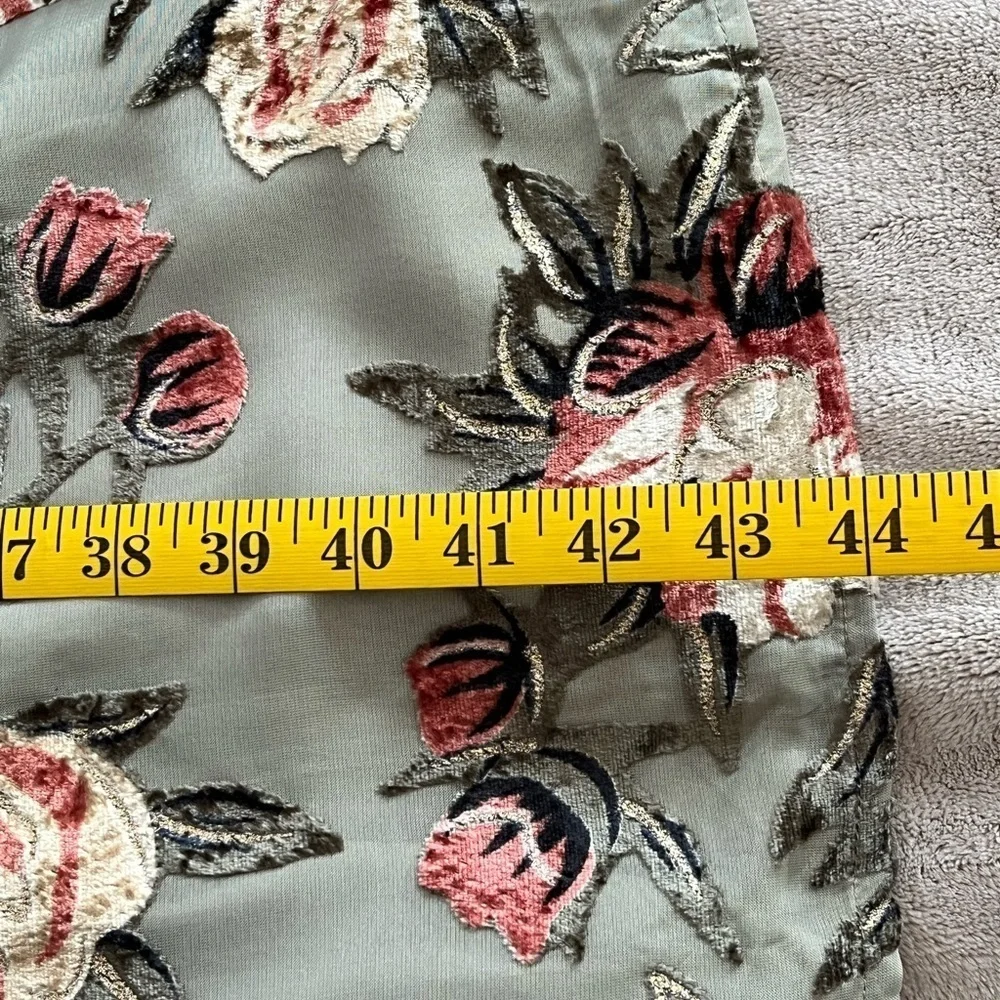 NWOT SOFT SURROUNDINGS Uma Floral Burnout Midi Dress PL Cottagecore Boho - Picture 15 of 15